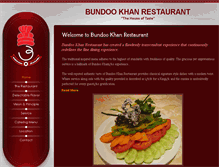 Tablet Screenshot of bundookhan.com
